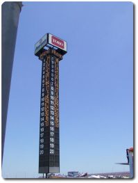  Early shot of the tower during qualifying, at this time we were 4th quick.